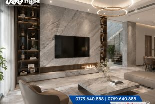 Đá Marble Trắng Hoa Mai Hợp Mệnh Kim: Cách Chọn Màu Đá Mang Lại Tài Lộc