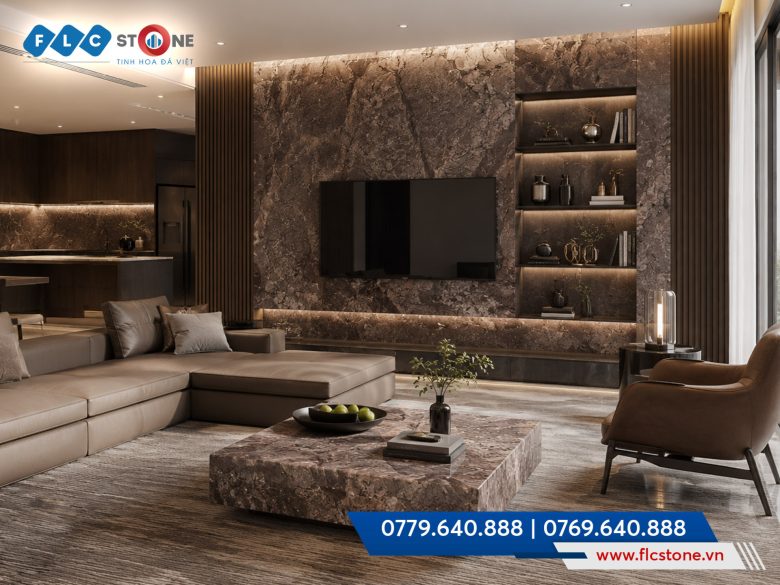 Marble Màu Nâu Hợp Mệnh Gì? Gợi Ý Lựa Chọn Đá Marble Brown Cafe Chuẩn Phong Thủy